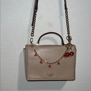 Kate Spade Purse with Cherry Charm